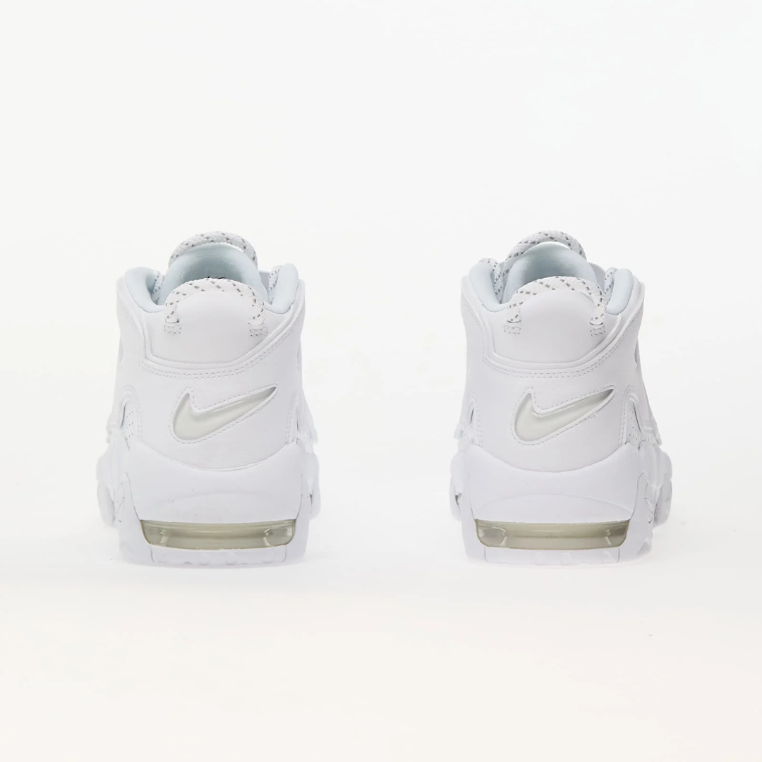 Nike Air More Uptempo 'White on White'