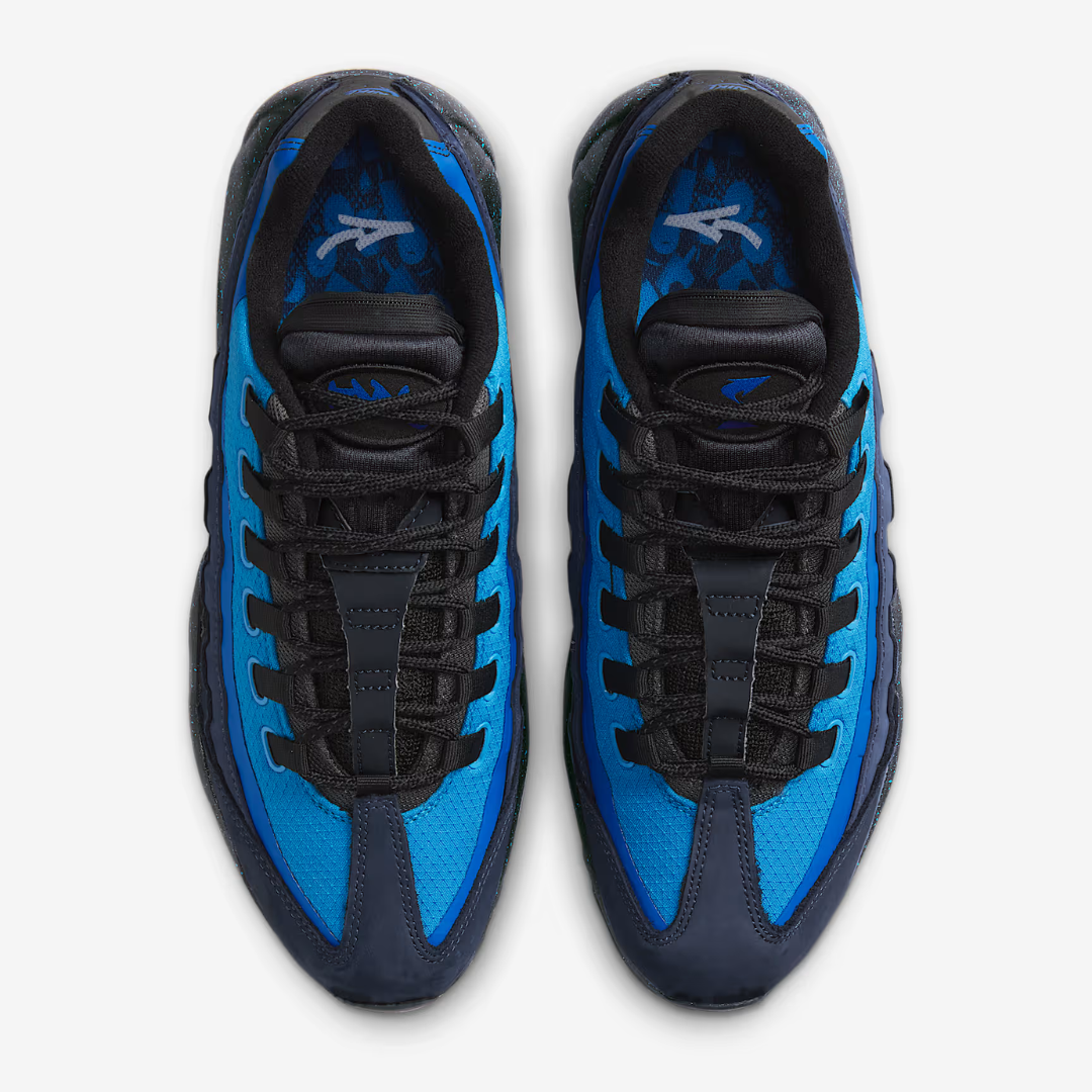 Air Max 95 x Stash Black and Harbor Blue