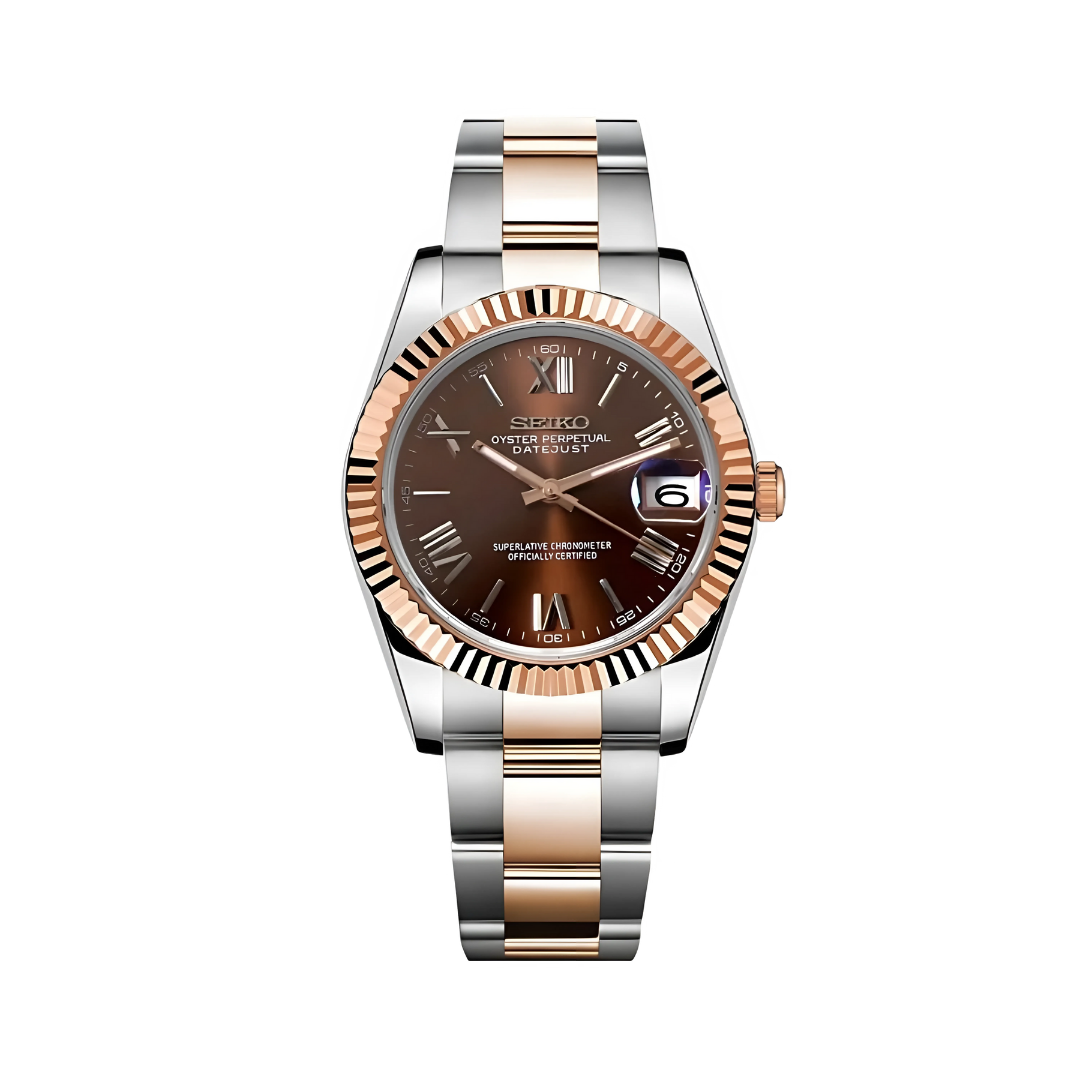 Seiko Datejust Two-Tone Red