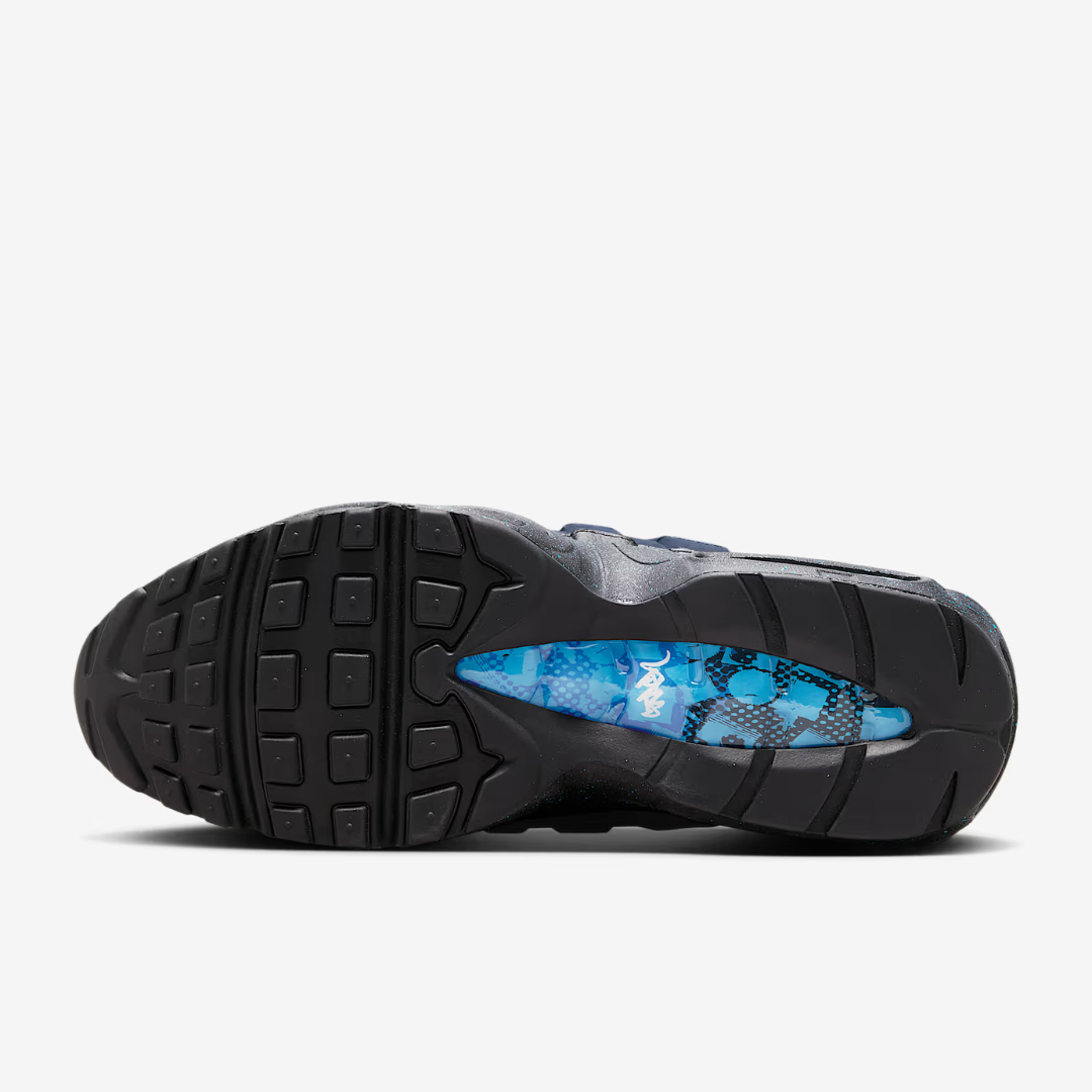 Air Max 95 x Stash Black and Harbor Blue