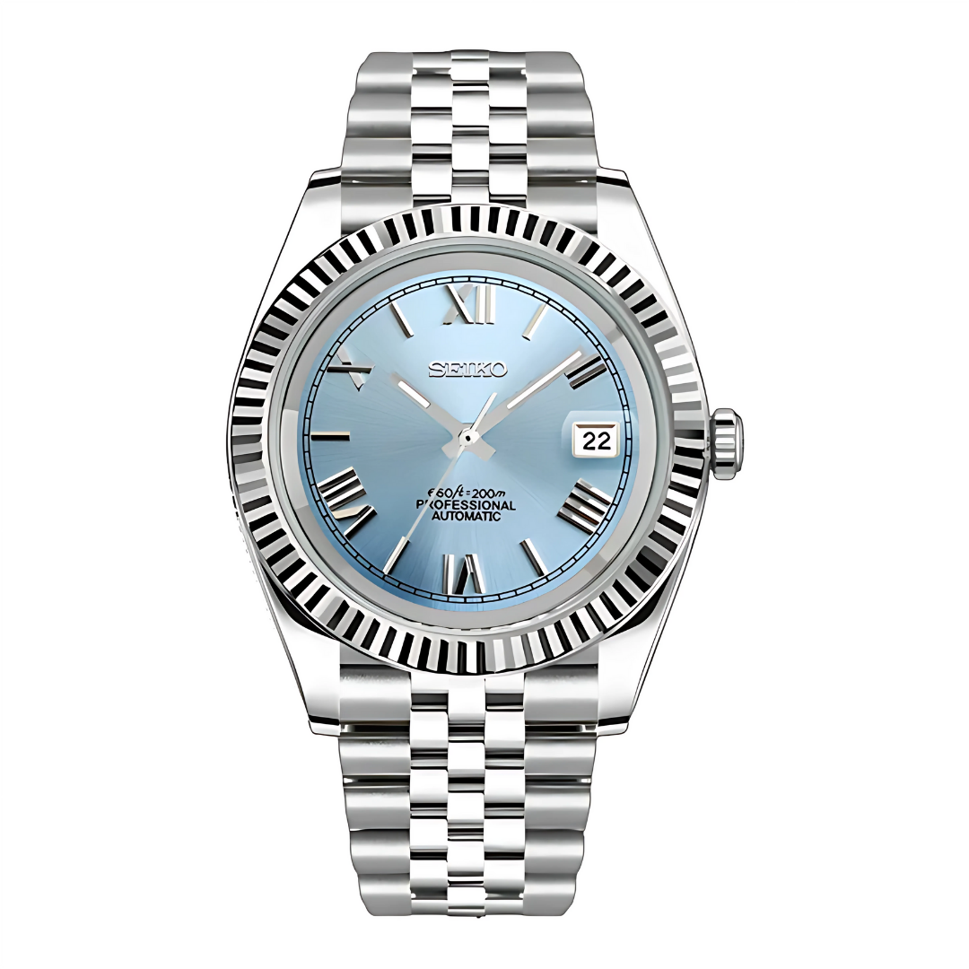 Seiko Datejust Mod Baby Blue