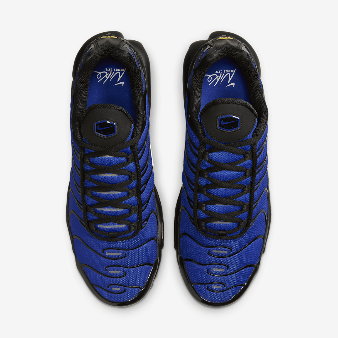 Nike Air Max Plus Premium Black & Racer Blue