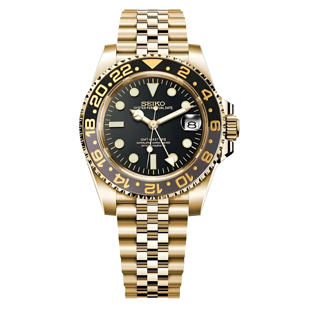 Seiko GMT Master Two-Toned Gold