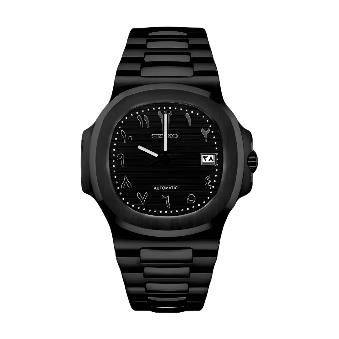 Seiko Nautilus Blackout Arabic