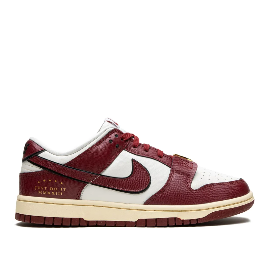 Nike Dunk Low "Just Do It - Team Red"