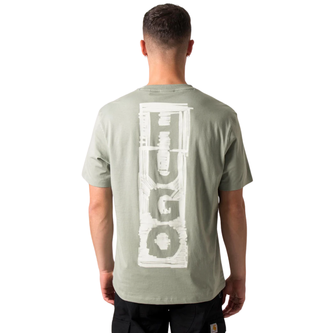 HUGO - Majica sa printom na leđima