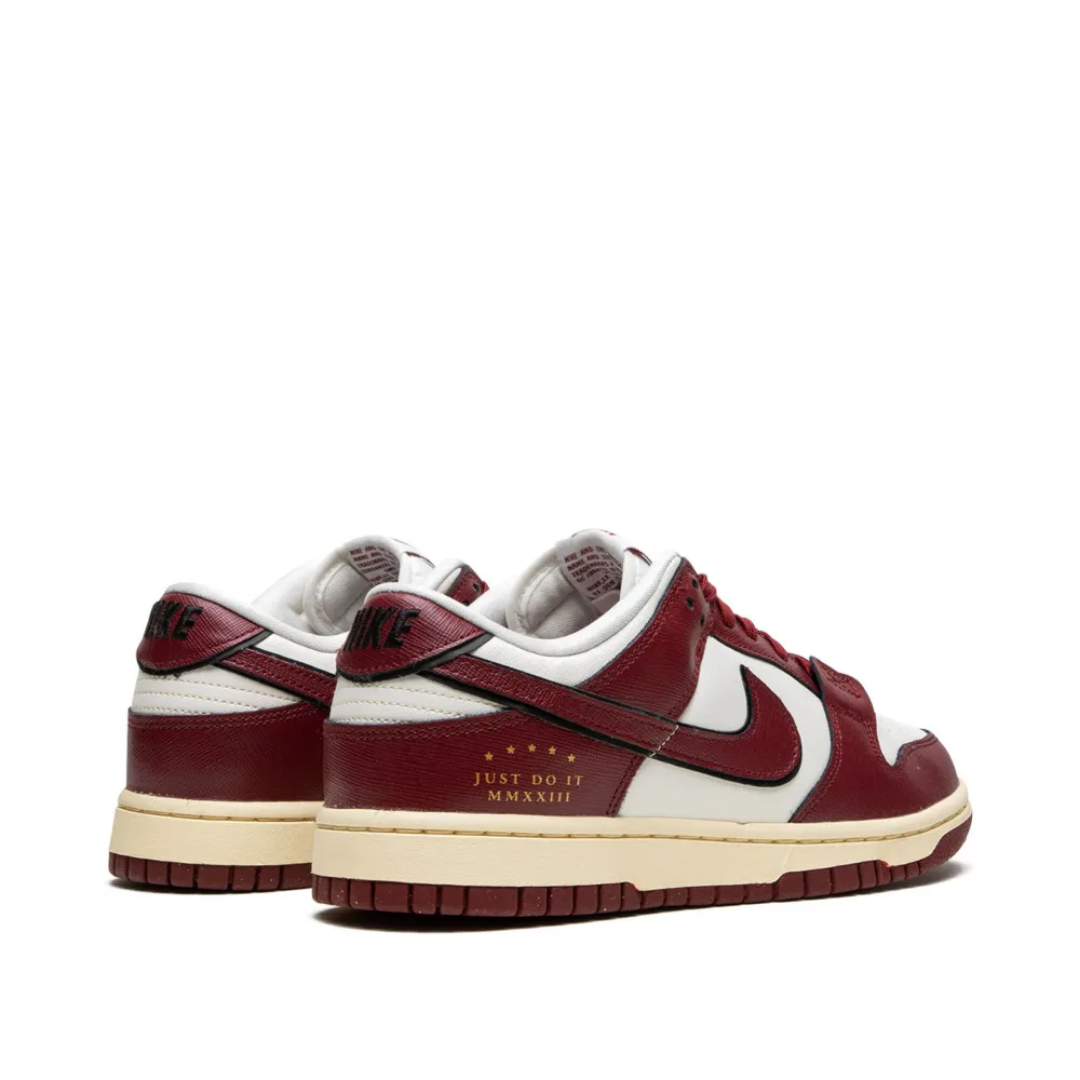 Nike Dunk Low "Just Do It - Team Red"