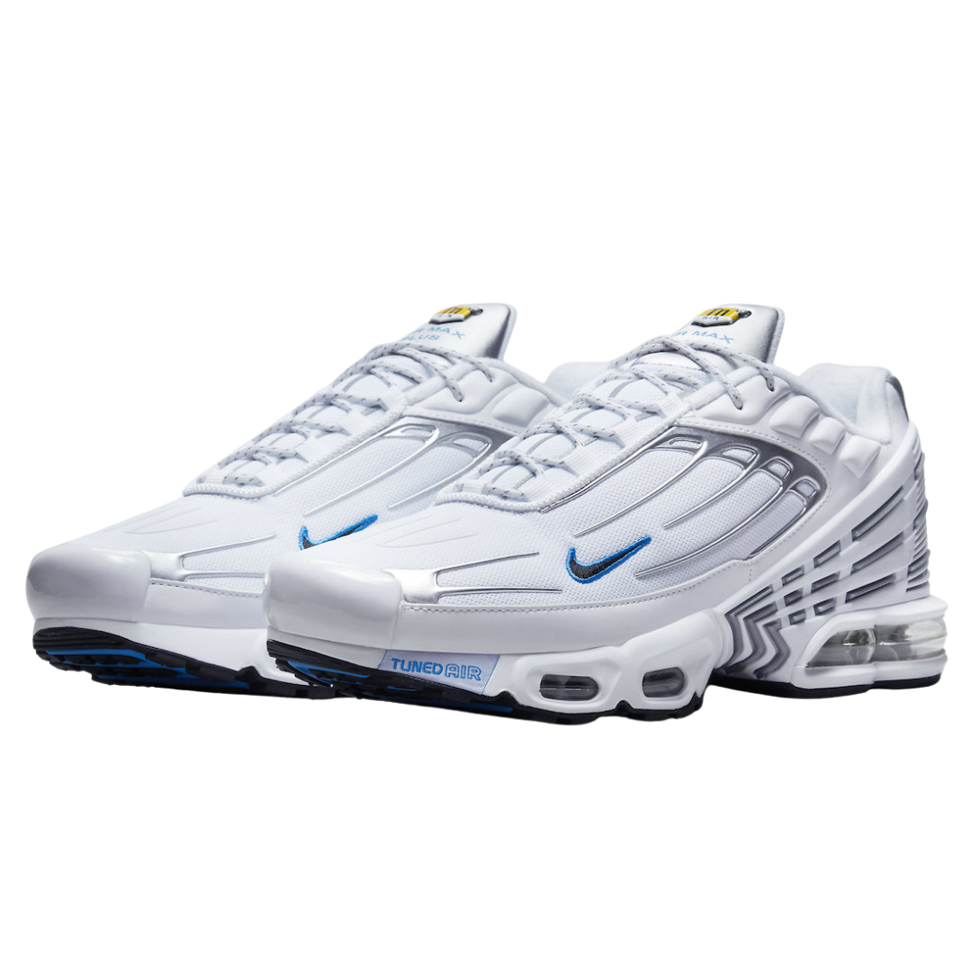 Nike Air Max Plus 3 "White Silver Blue"